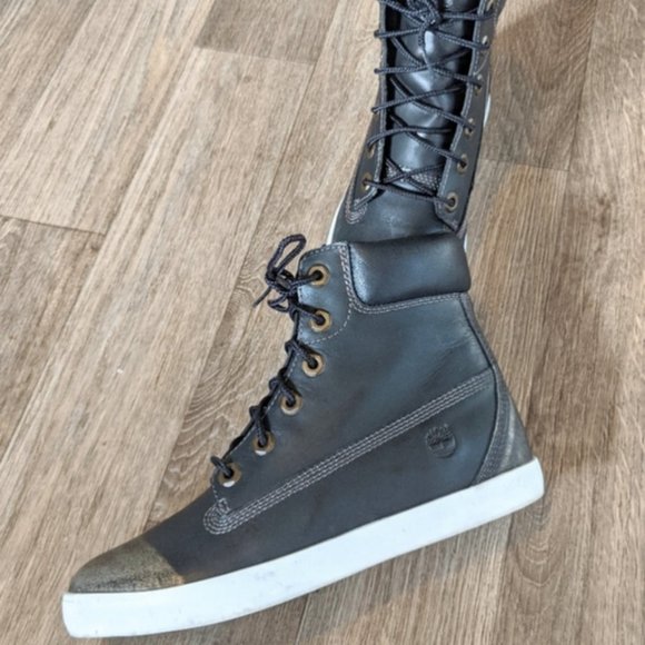 Timberland Women's Glastonbury Six Inch High-top Sneaker Size 6.5 - Picture 9 of 9